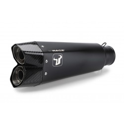 WH6225SBX : Silenziatore IXRACE M10 Black Titanium 2025 Honda Forza 750