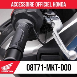 08T71-MKT-D00 + 08CRD-HGC-23GHO : Poignées chauffantes Honda Honda Forza 750