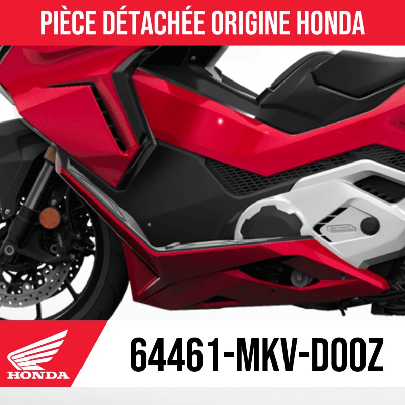 64461-MKV-D00Z : Carénage inferior izquierdo Honda Honda Forza 750