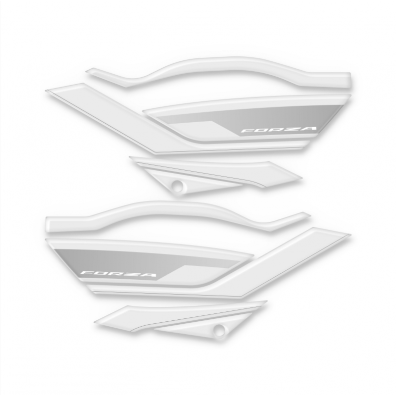 GP-FORZA-010 : Fairing Decals Honda Forza 750