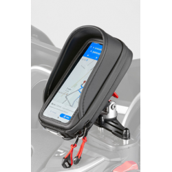 01VKIT + S904B : Givi GPS/smartphone support Honda Forza 750