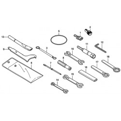 outils_nss750_epc : Set de herramientas Honda Forza 750 Forza 750 NSS