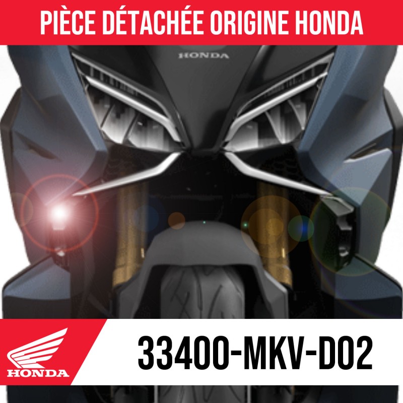 33400-MKV-D02 : Clignotant avant droit origine Honda Honda Forza 750