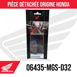 06435-MGS-D32 : Honda genuine rear brake pads Honda Forza 750