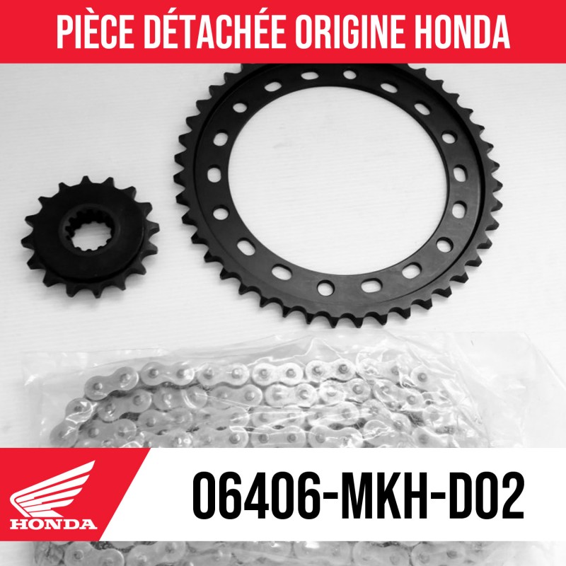 06406-MKH-D02 : Kit-Chaine origine Honda Honda Forza 750