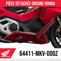 64411-MKV-D00ZA : Carenado inferior derecho Honda Forza 750 NSS