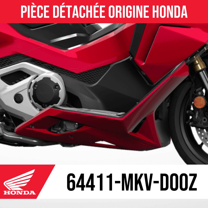 64411-MKV-D00Z : Carénage inférieur droit Honda Honda Forza 750