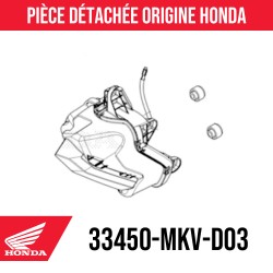 33400-MKV-D03 / 33450-MKV-D03 : Clignotant avant Honda 2023 Honda Forza 750