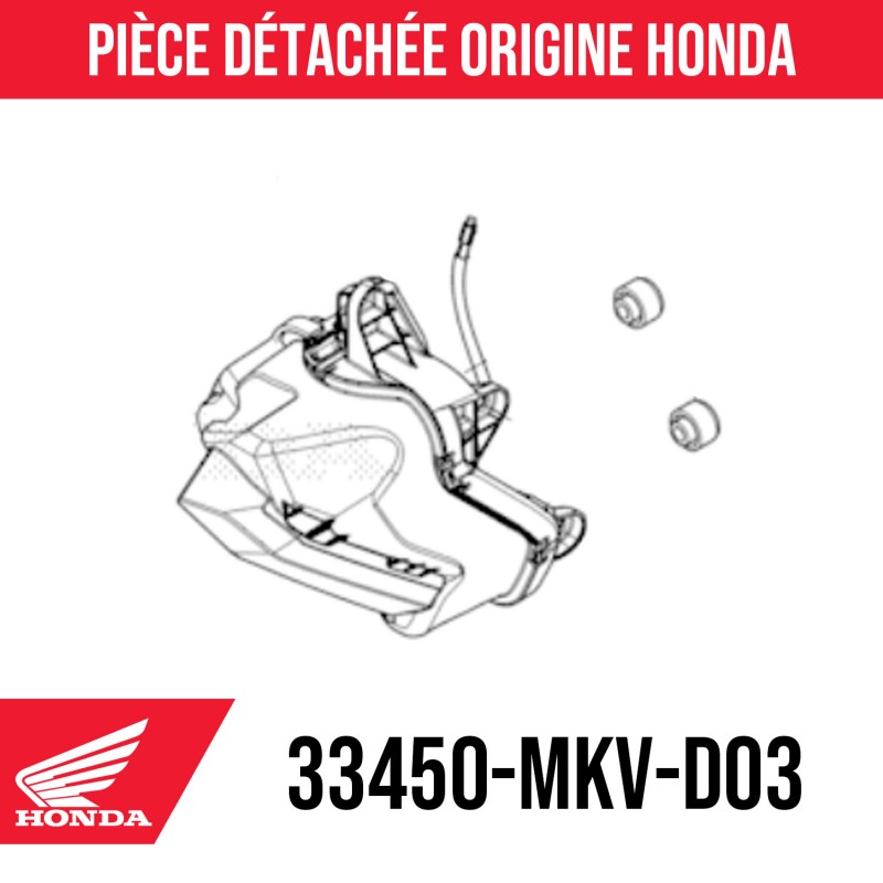 33400-MKV-D03 / 33450-MKV-D03 : Honda Front Turn Signal 2023 Honda Forza 750