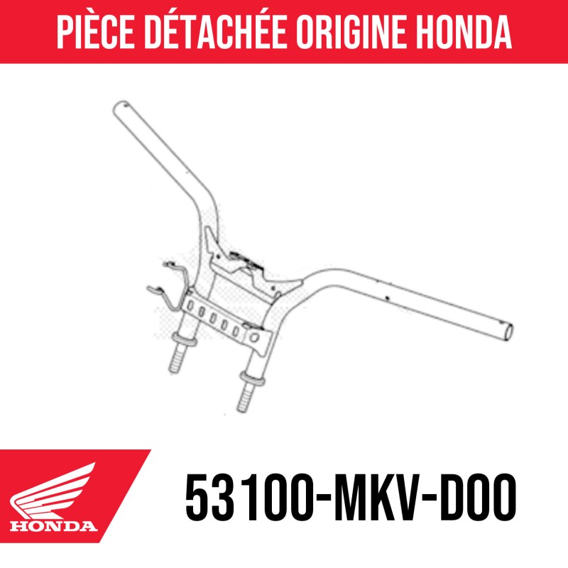 53100-MKV-D00 : Guidon origine Honda Honda Forza 750