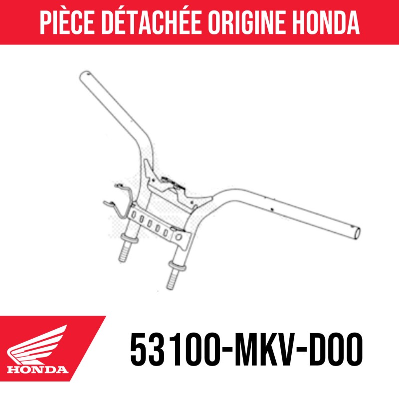 Poignées Et Embouts De Guidon CNC Aluminium Pour Honda Forza 350/750 - Protection Contre Les Chocs, Réduction Des Vibrations - Design élégant, Installation Facile