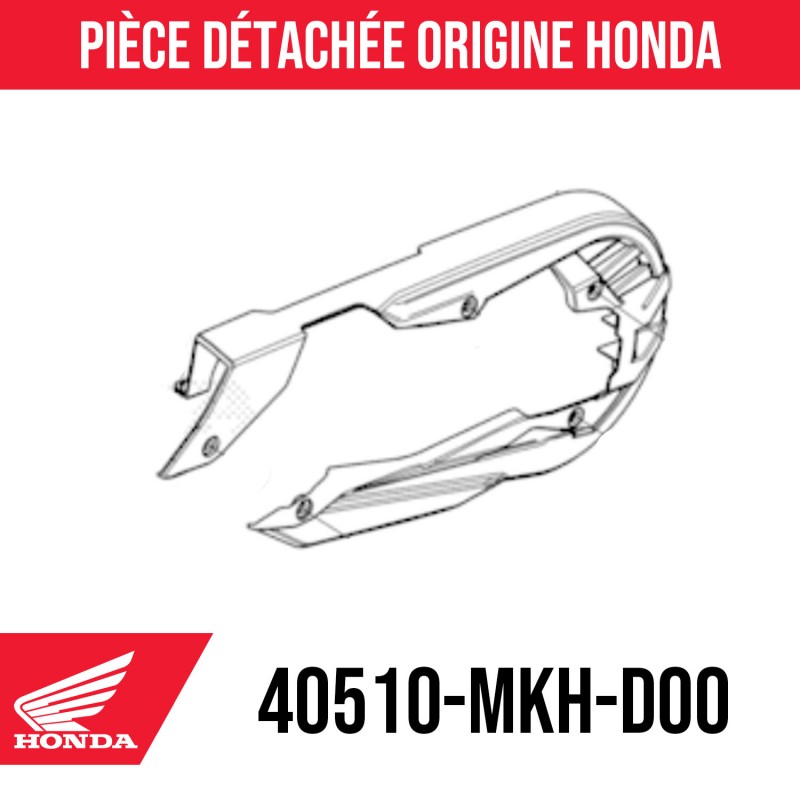 40510-MKH-D00 : Carter de chaîne Honda Honda Forza 750