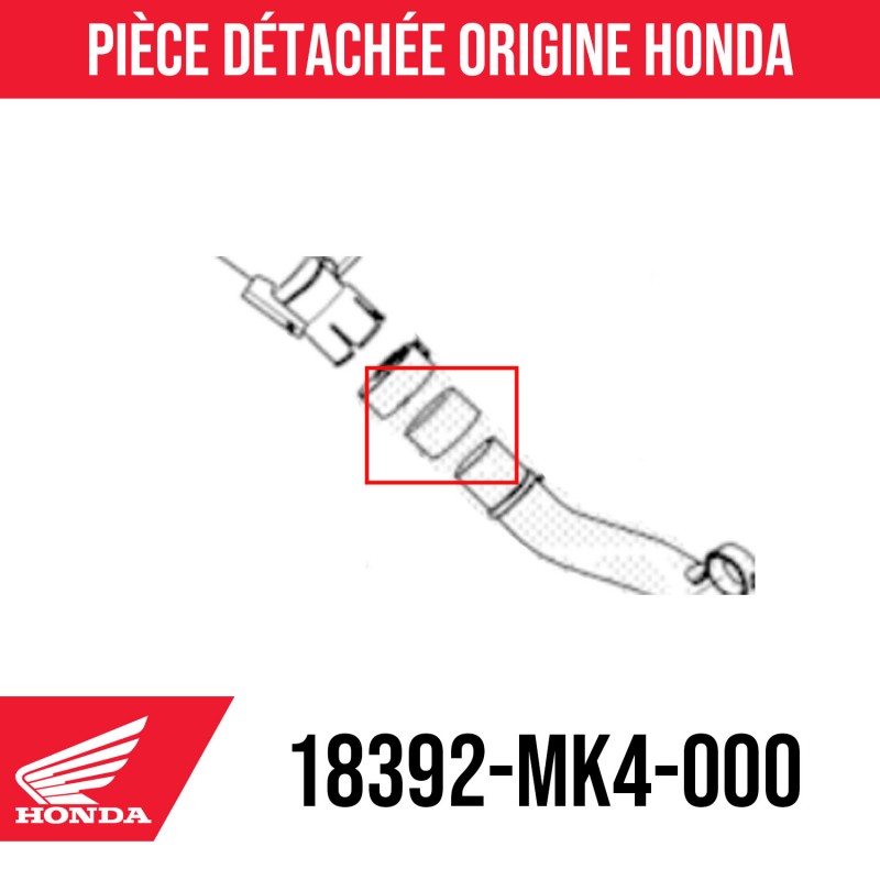 18392-MK4-000 : Guarnizione del collettore di scarico Honda Forza 750 NSS