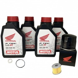 PackVidange4LDCT : Forza 750 Oil Change Pack Honda Forza 750