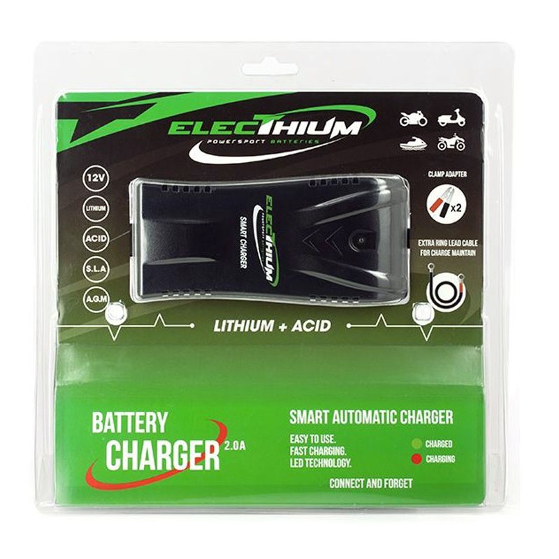 ACCUB03 - 110229499901 : Chargeur de batterie lithium Electhium Honda Forza 750